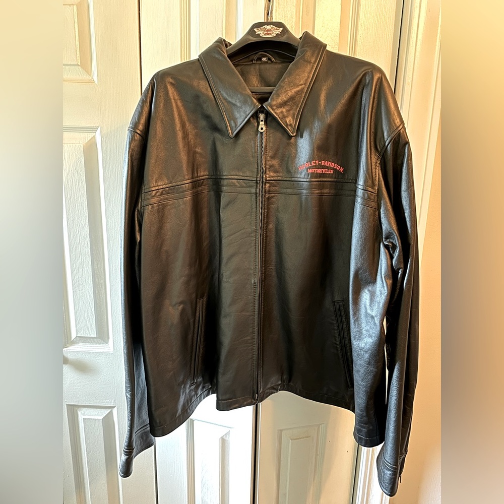 Harley Davidson Soft Leather Jacket 4XL.
